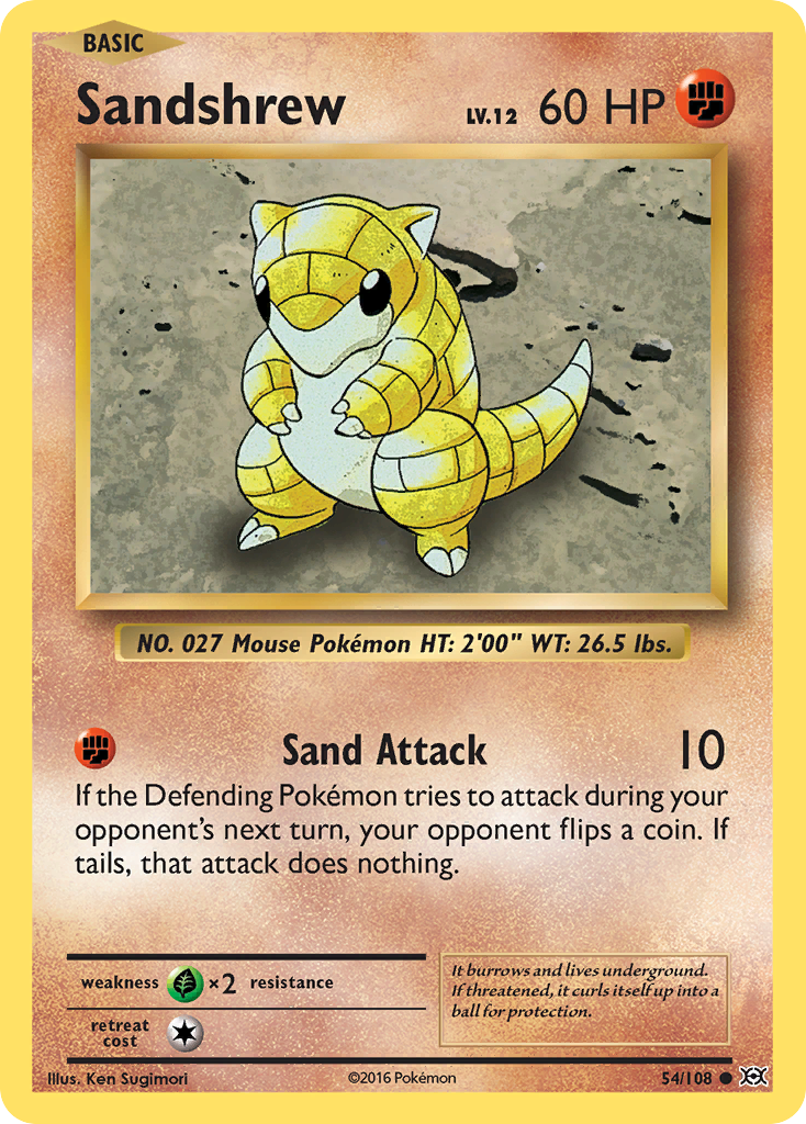 Carta Sandshrew