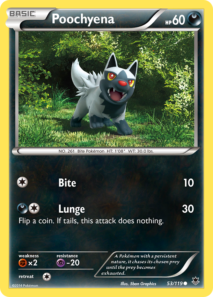 Carta Poochyena