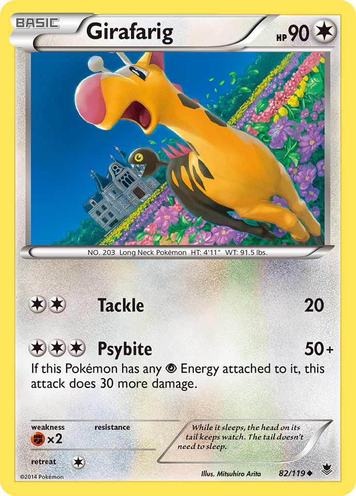 Carta Girafarig