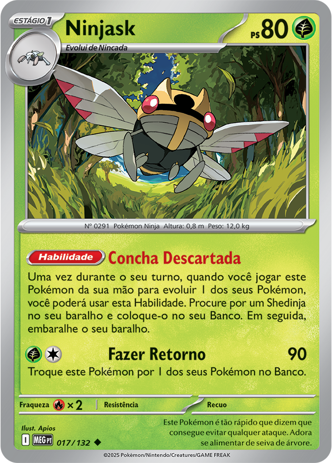 Carta Ninjask