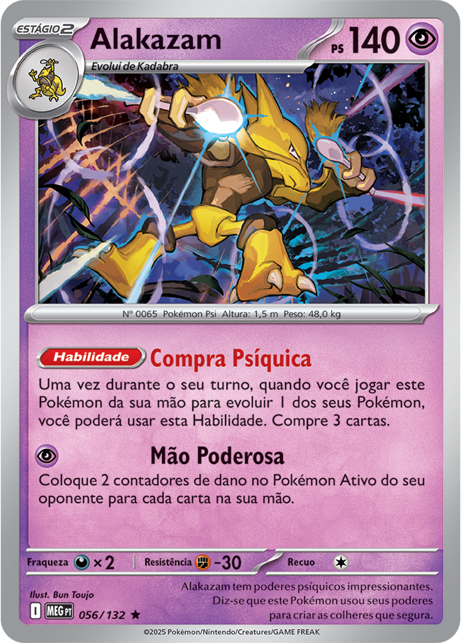 Carta Alakazam