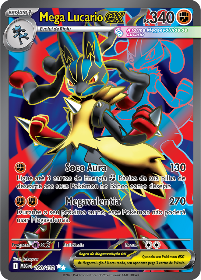 Carta Mega Lucario ex