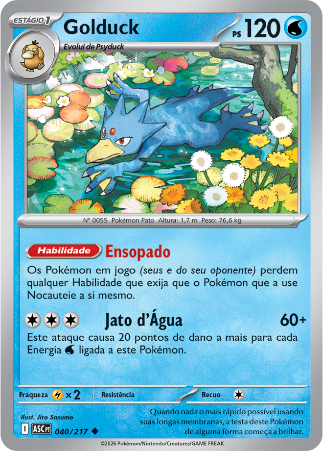 Carta Golduck