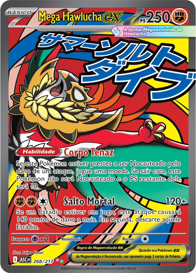 Carta Mega Hawlucha ex