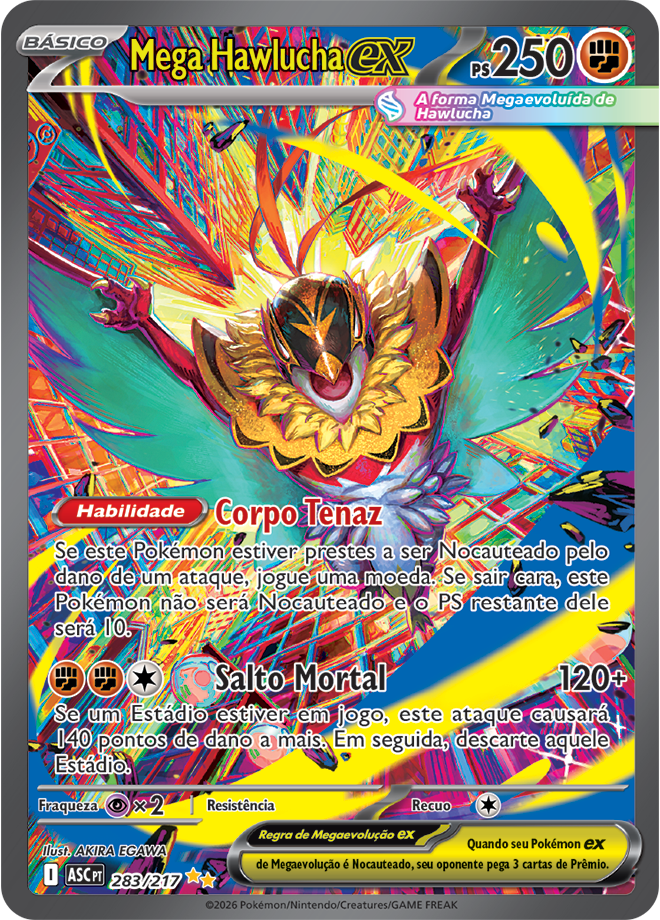 Carta Mega Hawlucha ex