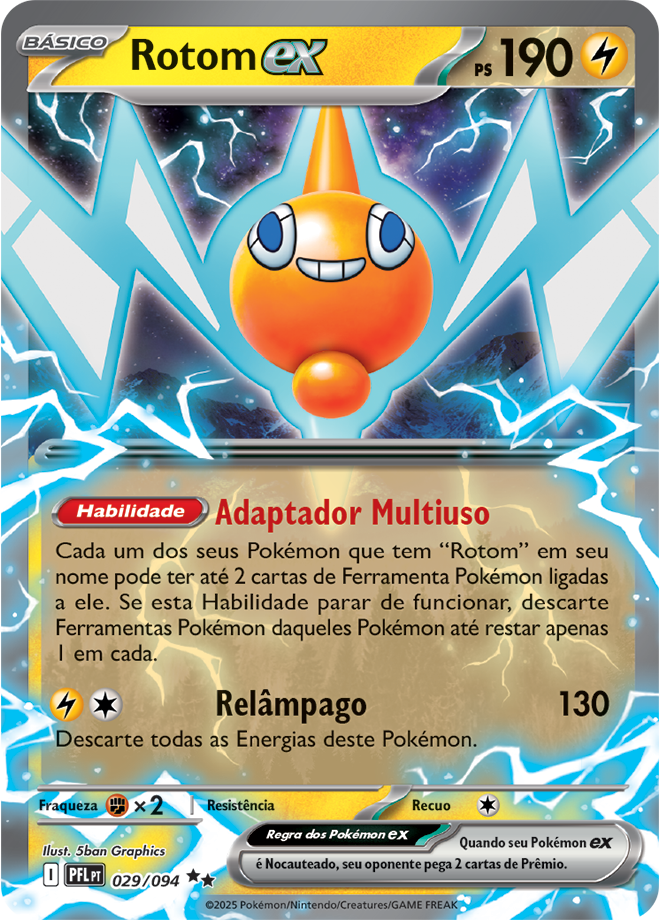 Carta Rotom ex