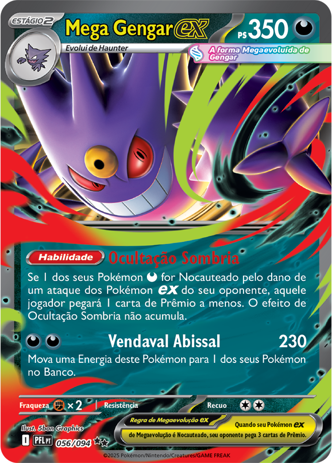 Carta Mega Gengar ex