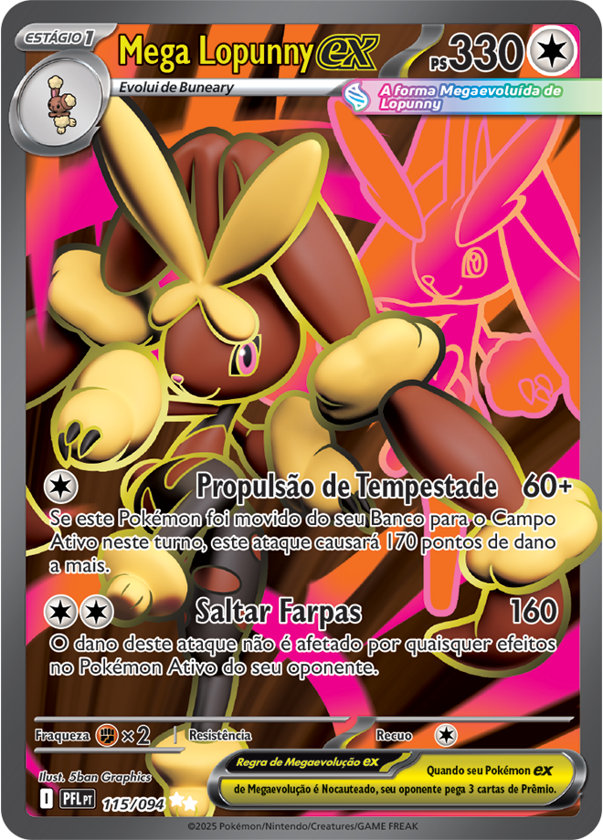 Carta Mega Lopunny ex