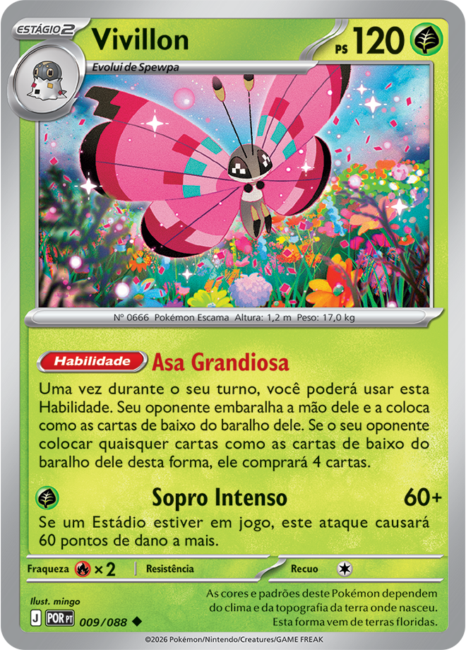 Carta Vivillon