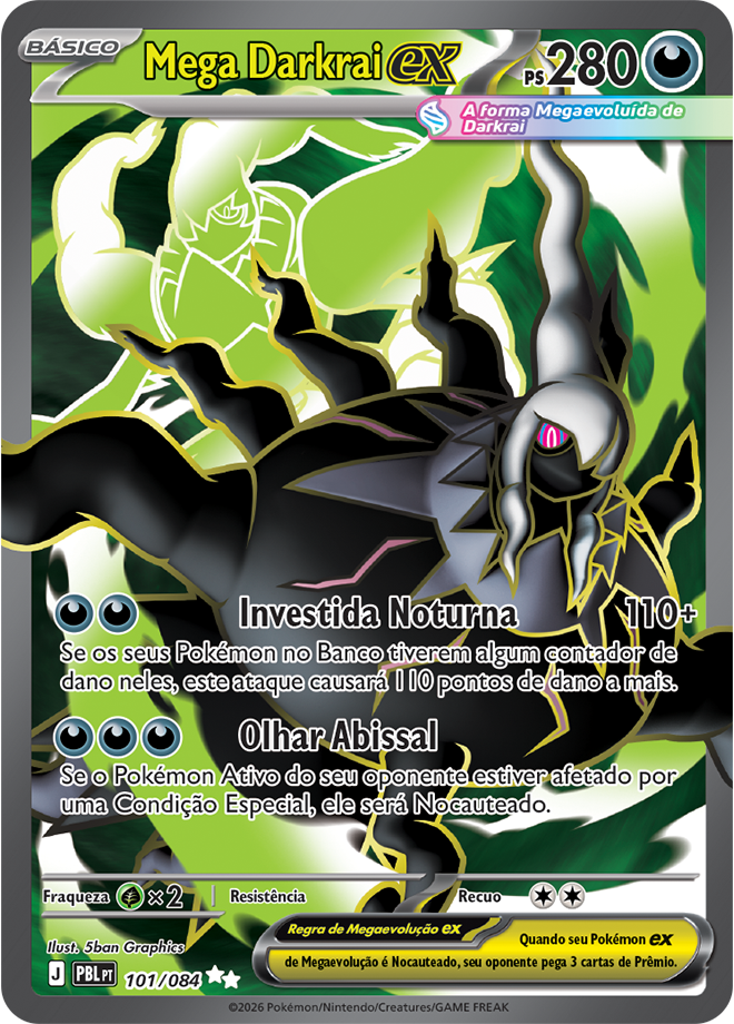 Carta Mega Darkrai ex