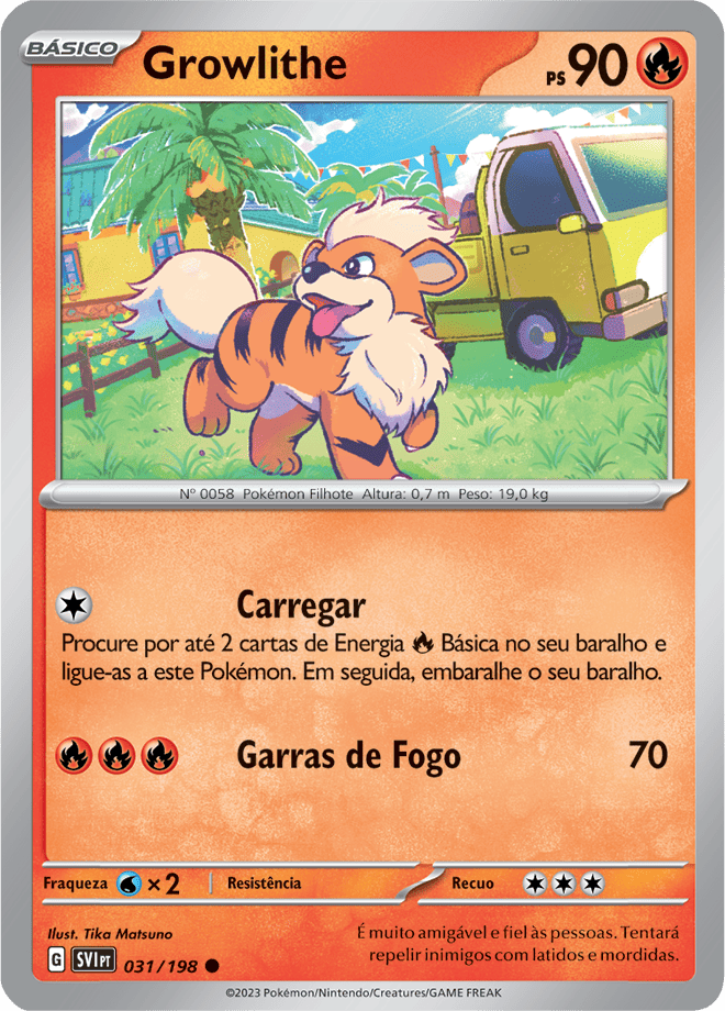 Carta Growlithe