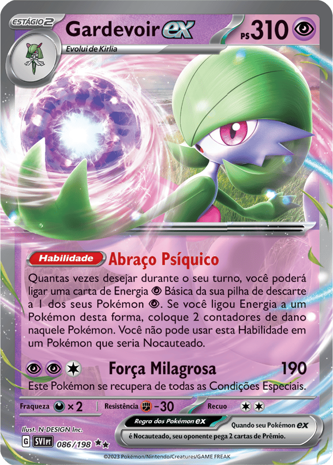 Carta Gardevoir ex