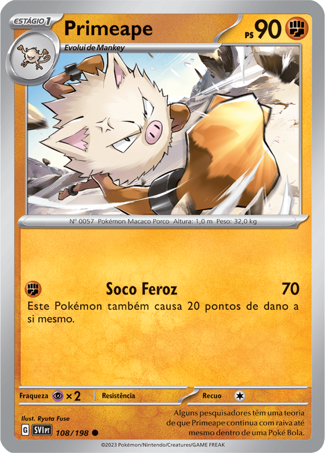 Carta Primeape