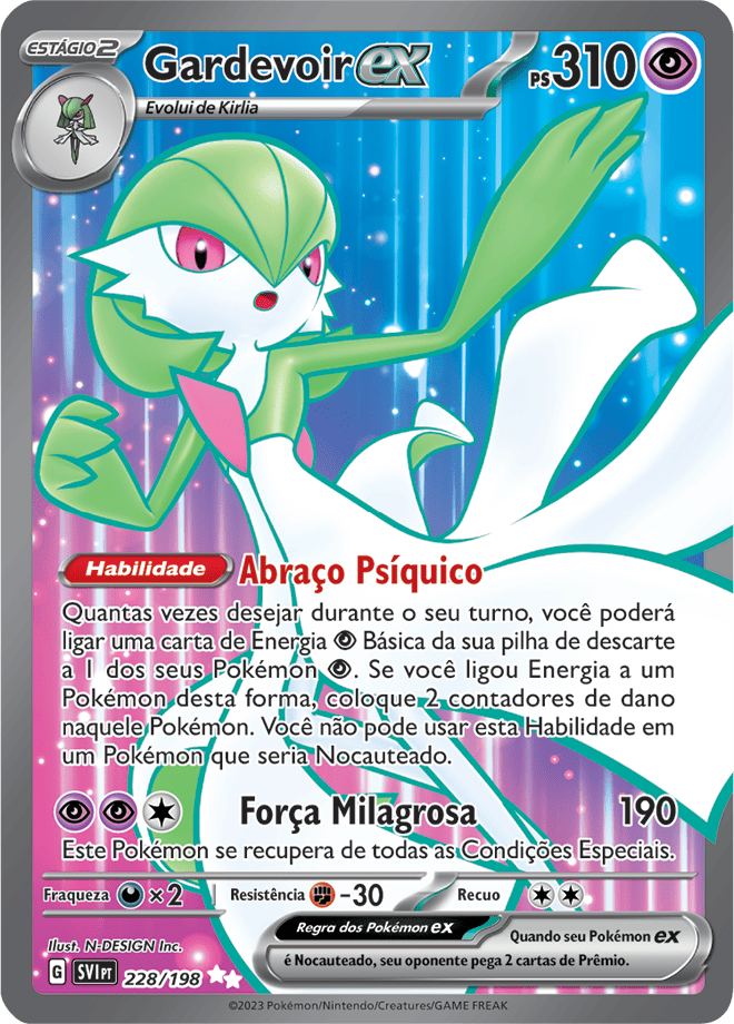 Carta Gardevoir ex