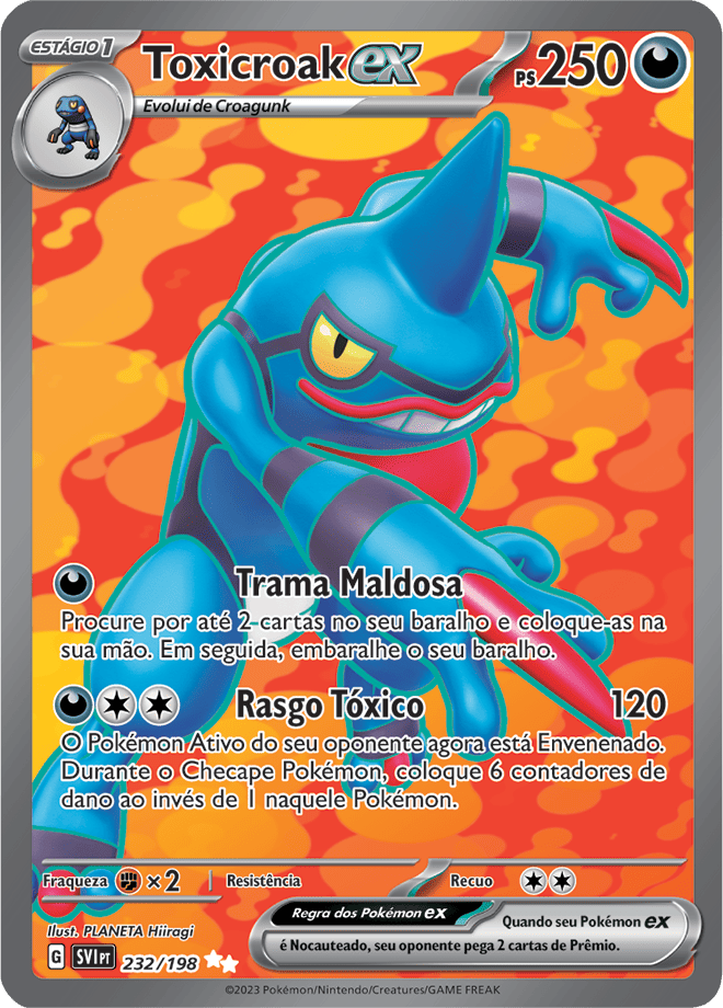 Carta Toxicroak ex