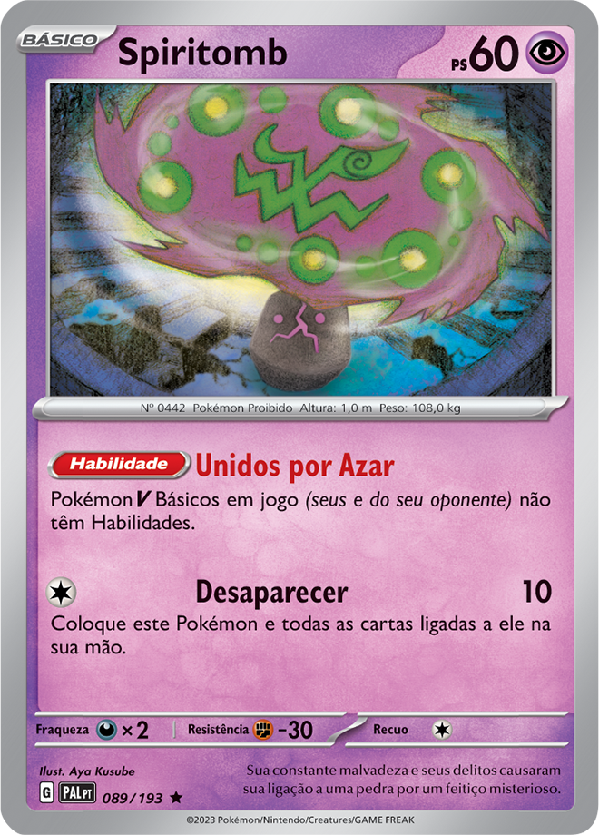 Carta Spiritomb