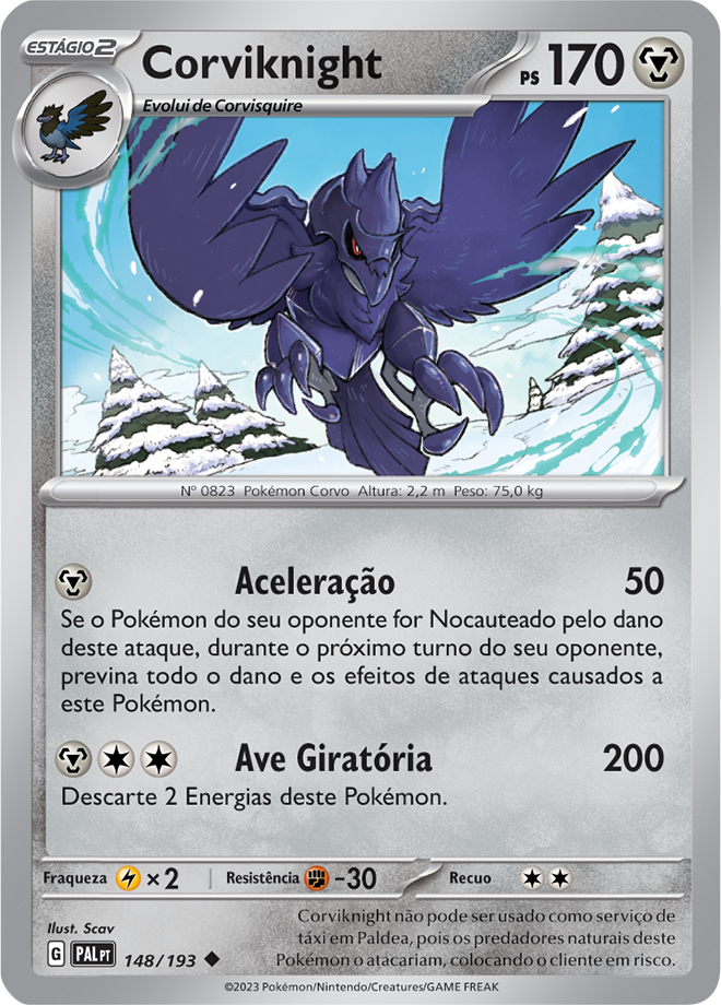 Carta Corviknight