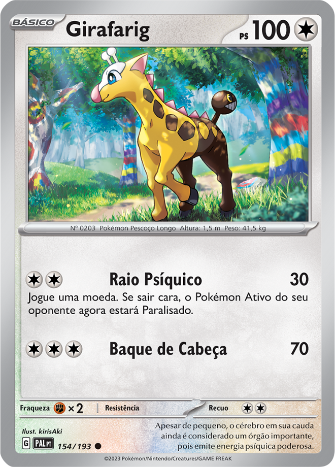 Carta Girafarig