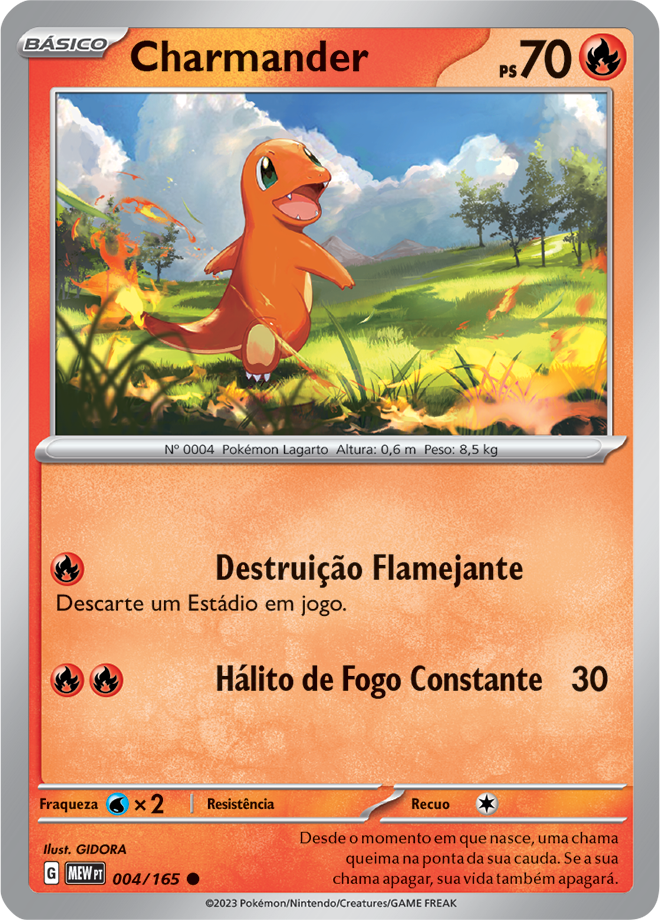 Carta Charmander