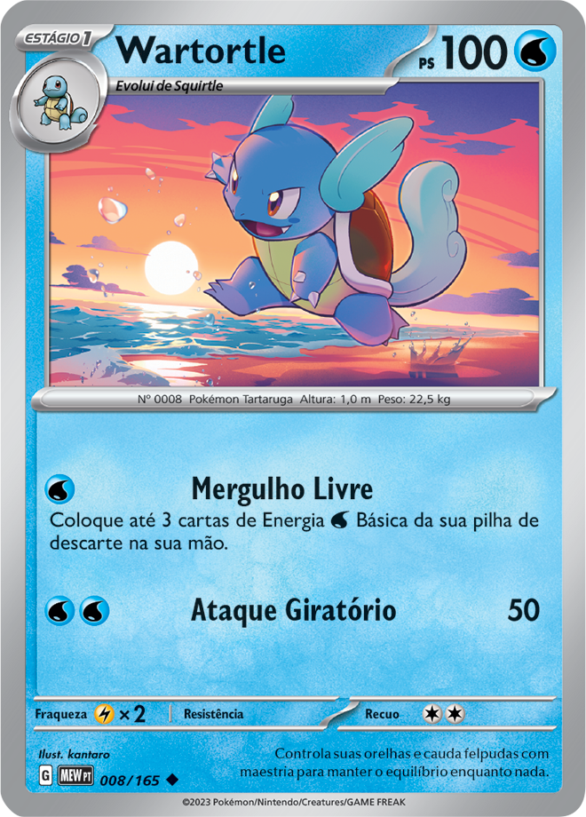 Carta Wartortle