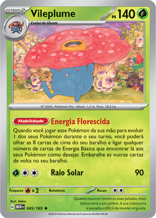 Carta Vileplume