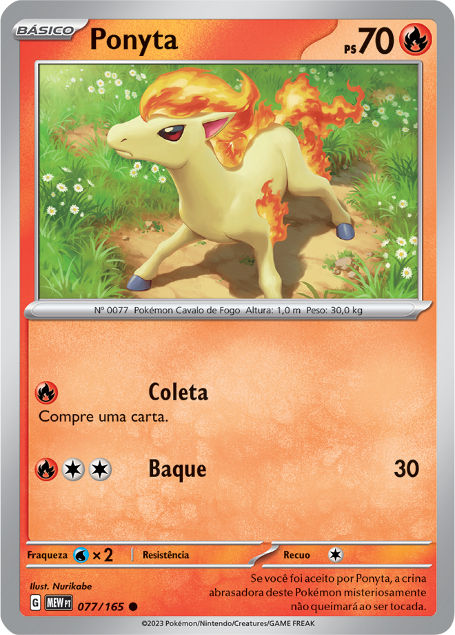 Carta Ponyta