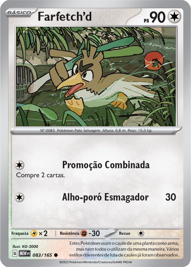 Carta Farfetch'd