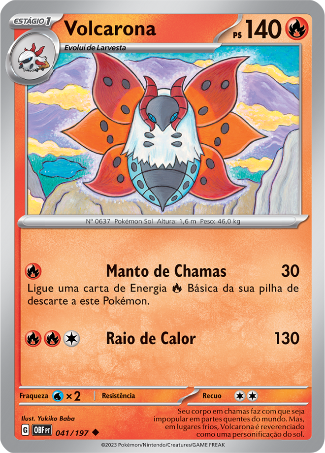 Carta Volcarona