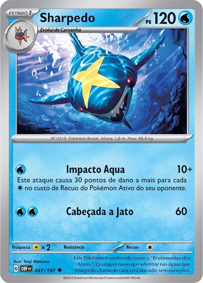 Carta Sharpedo