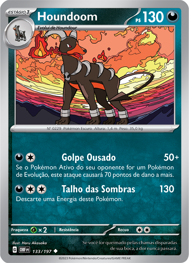 Carta Houndoom