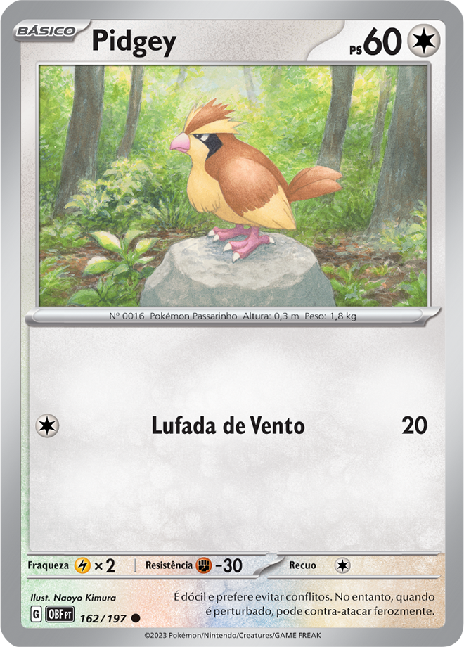 Carta Pidgey