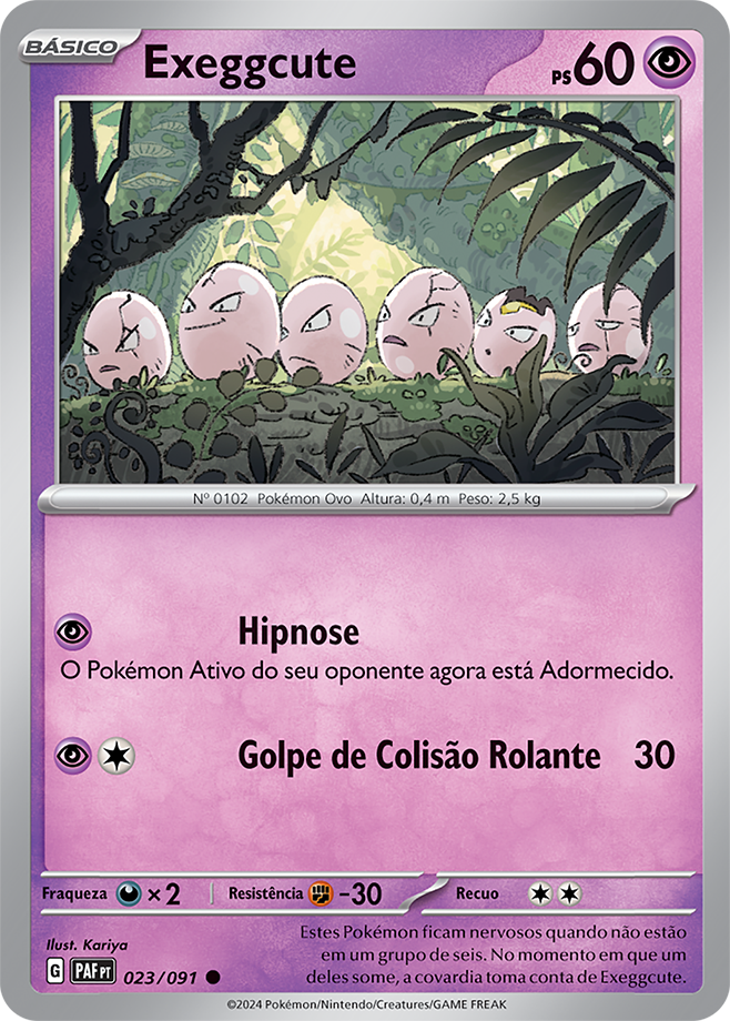 Carta Exeggcute