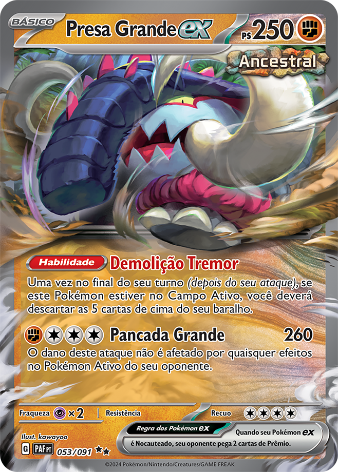 Carta Presa Grande ex