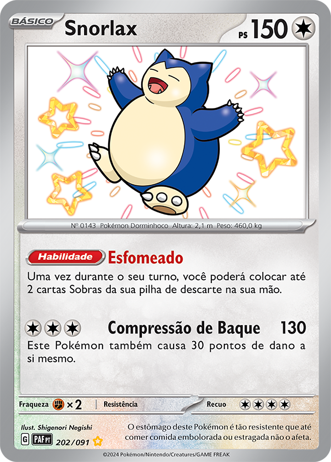 Carta Snorlax
