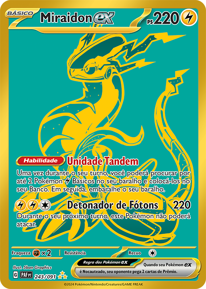 Carta Miraidon ex