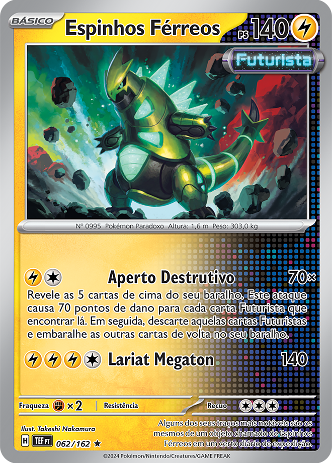 Carta Espinhos Férreos