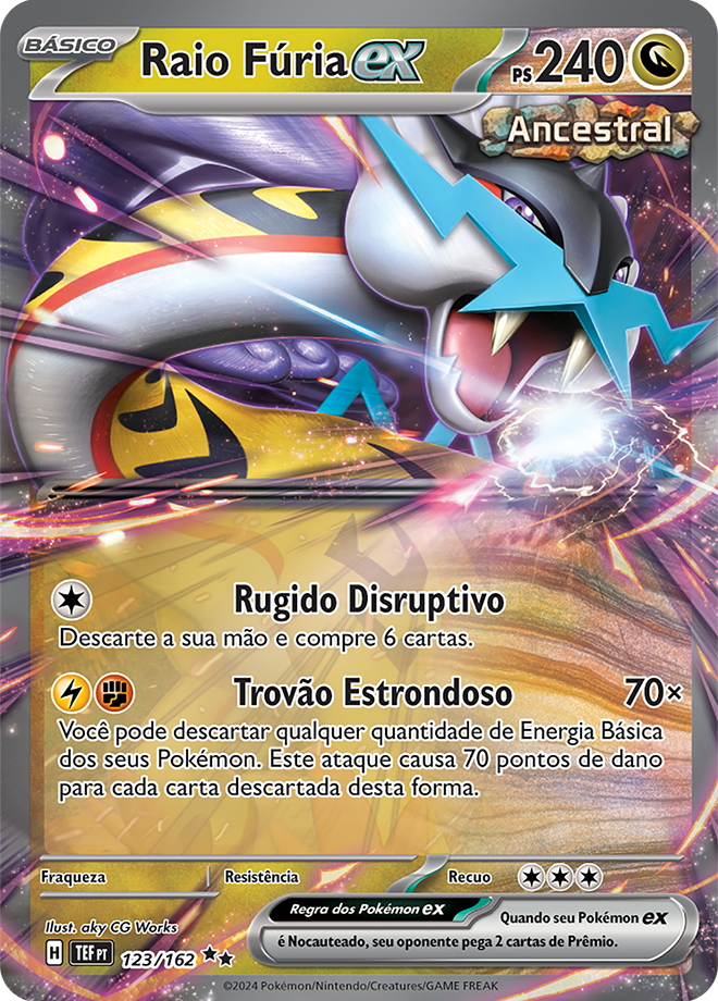 Carta Raio Fúria ex