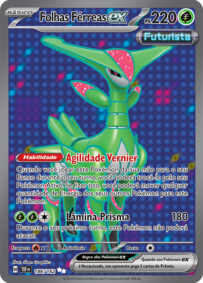 Carta Folhas Férreas ex
