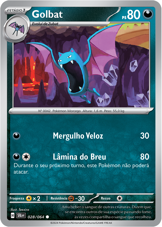 Carta Golbat