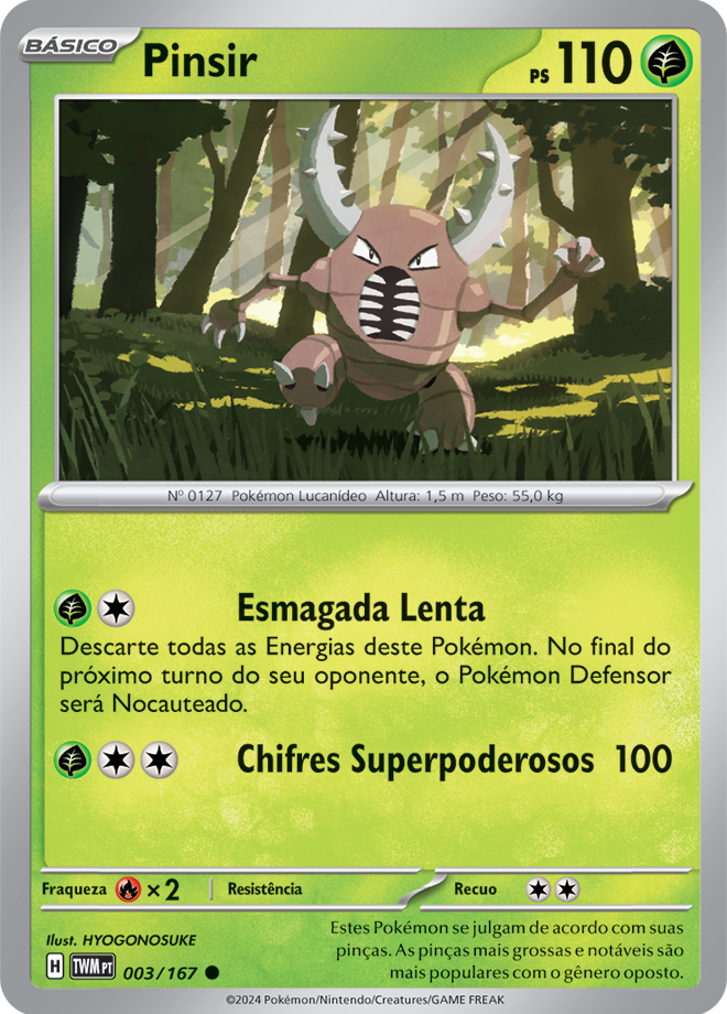 Carta Pinsir
