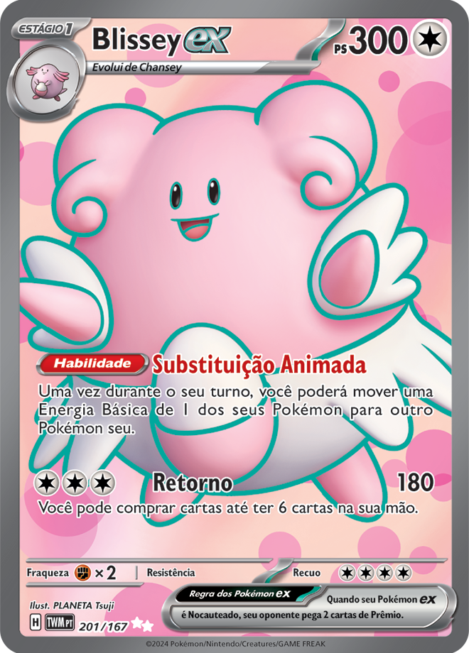 Carta Blissey ex