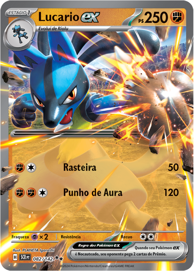 Carta Lucario ex