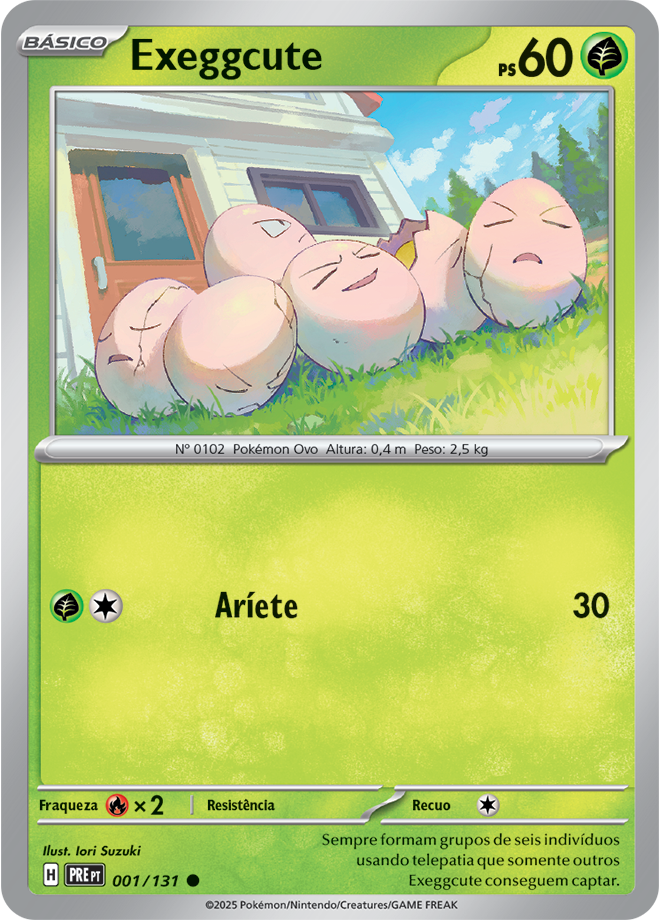 Carta Exeggcute
