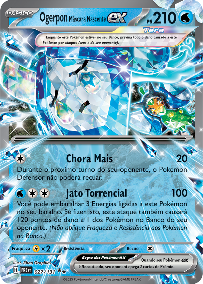 Carta Ogerpon Máscara Nascente ex