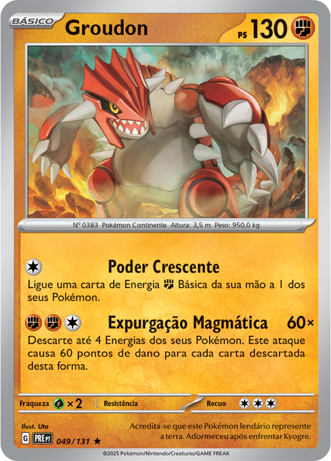 Carta Groudon