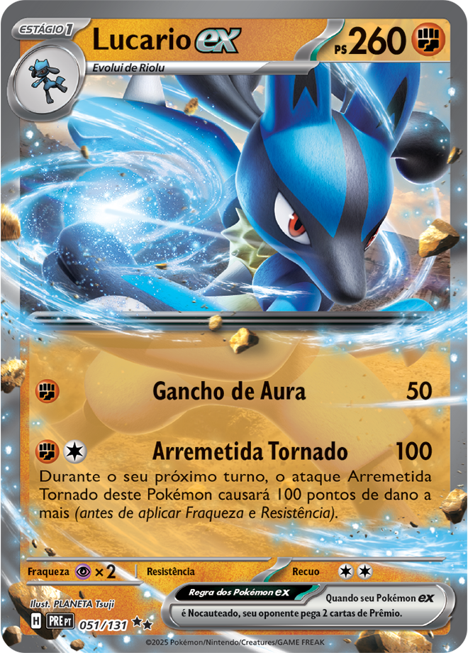 Carta Lucario ex