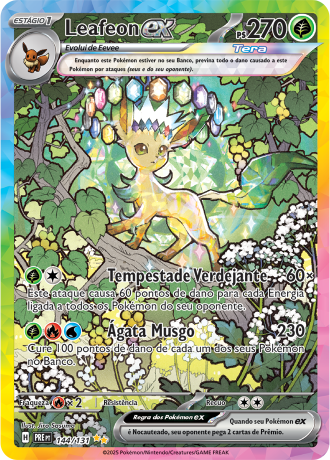 Carta Leafeon ex