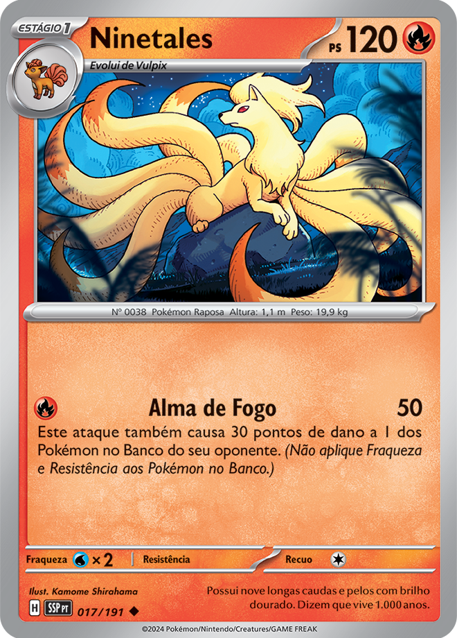 Carta Ninetales