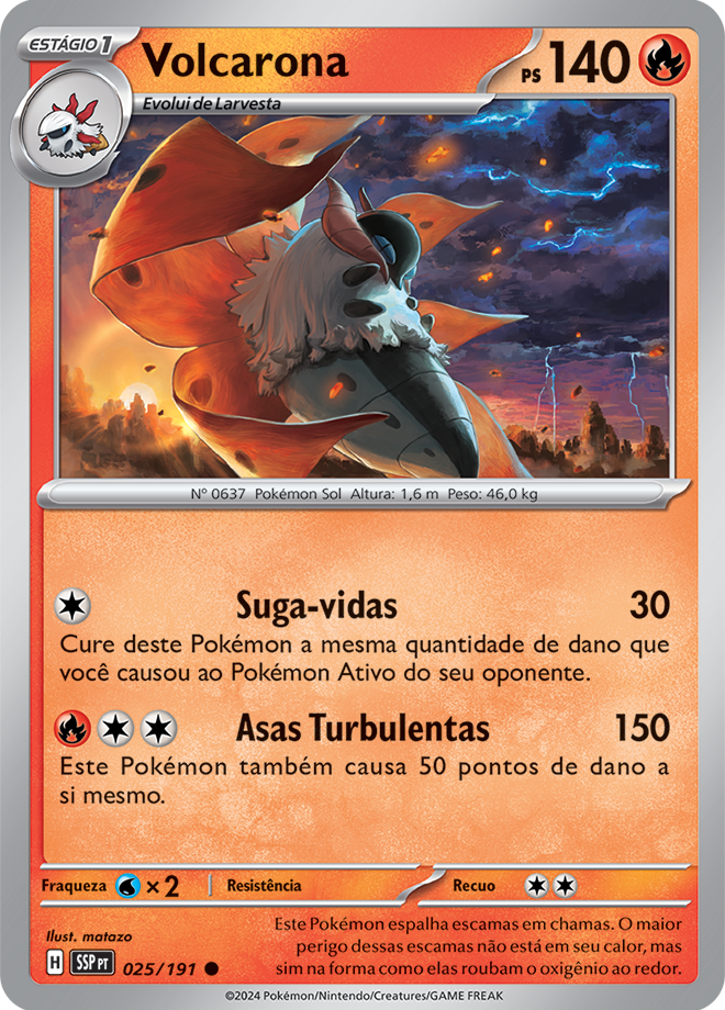 Carta Volcarona