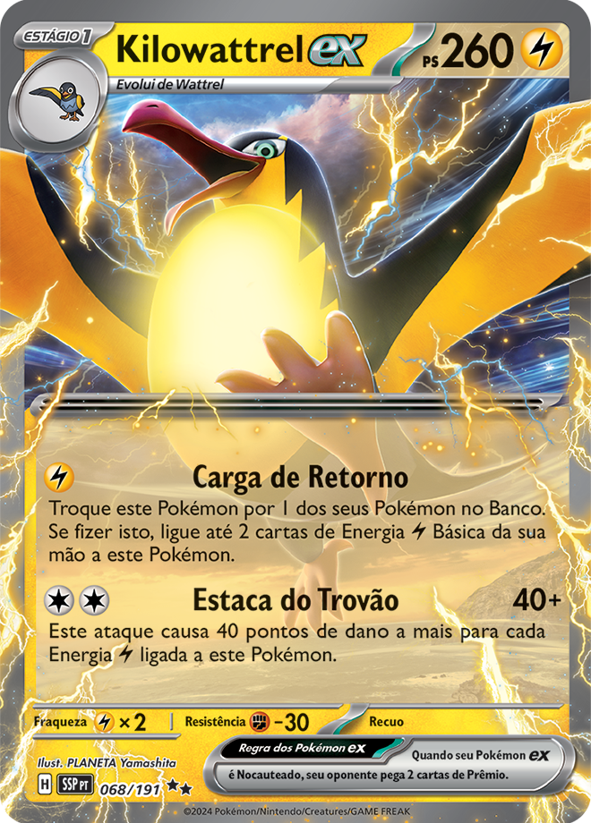Carta Kilowattrel ex